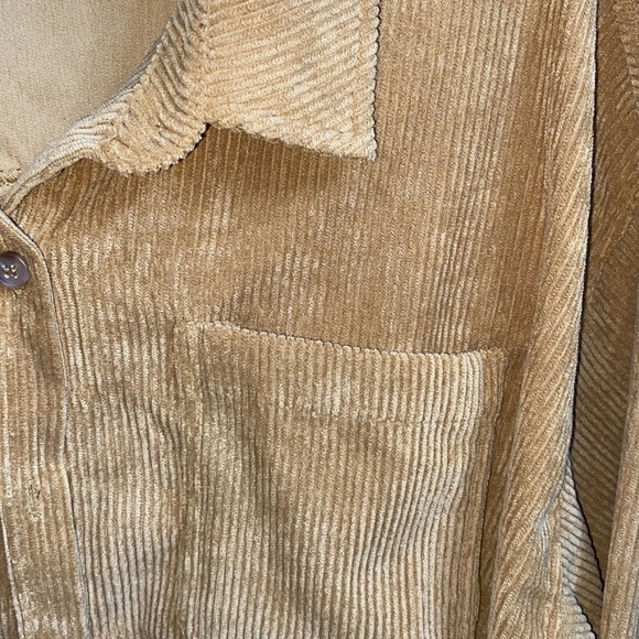 Corduroy oversized shacket - Picture 2 of 5